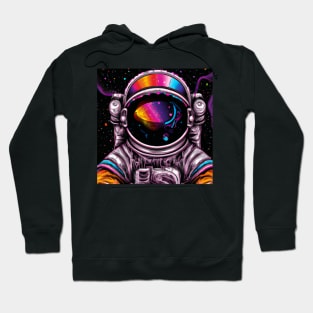 Psychedelic Astronaut Art Hoodie